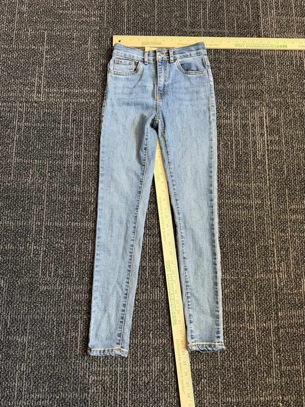 Levi’s Girls 720 Skinny Jeans Size 10 Regular Light Wash Denim NWT
